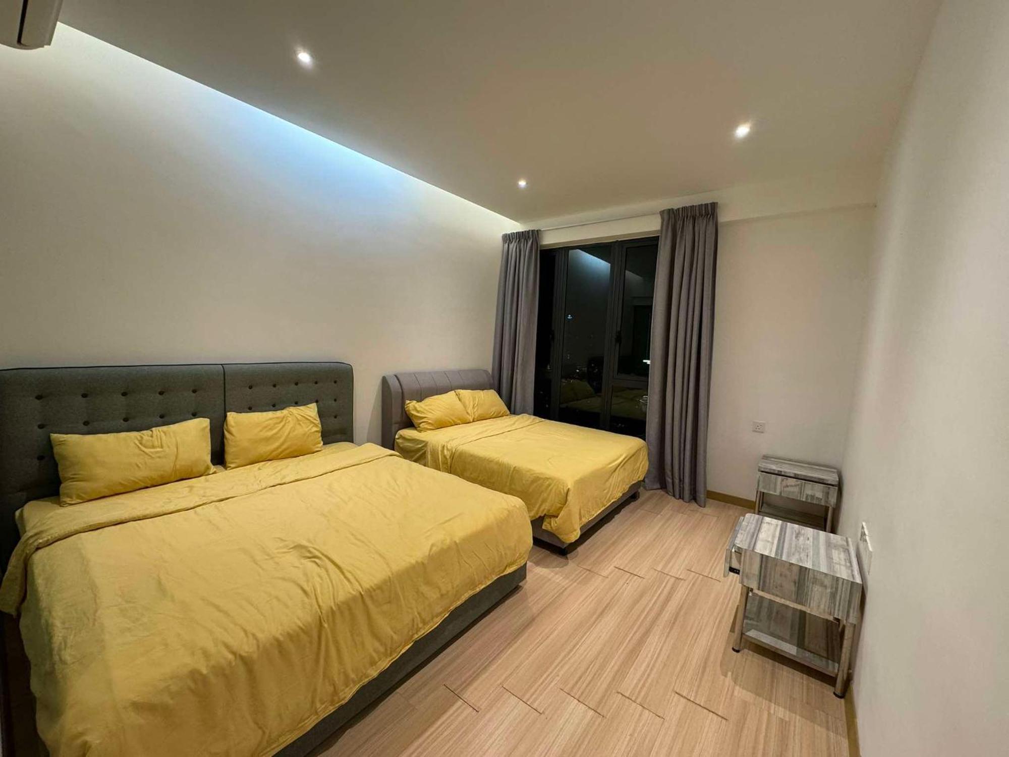 Homestay Luxury Seaview Bathtub 2 6 Pax Near Straits Quay Marina Mall 豪华海景双房浴缸公寓 *